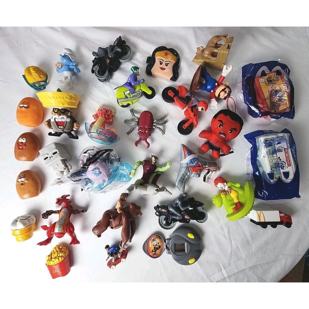 Lot 30 McDonald's‎ Toys VERY Collectible NIB, Loose, Vintage See Description